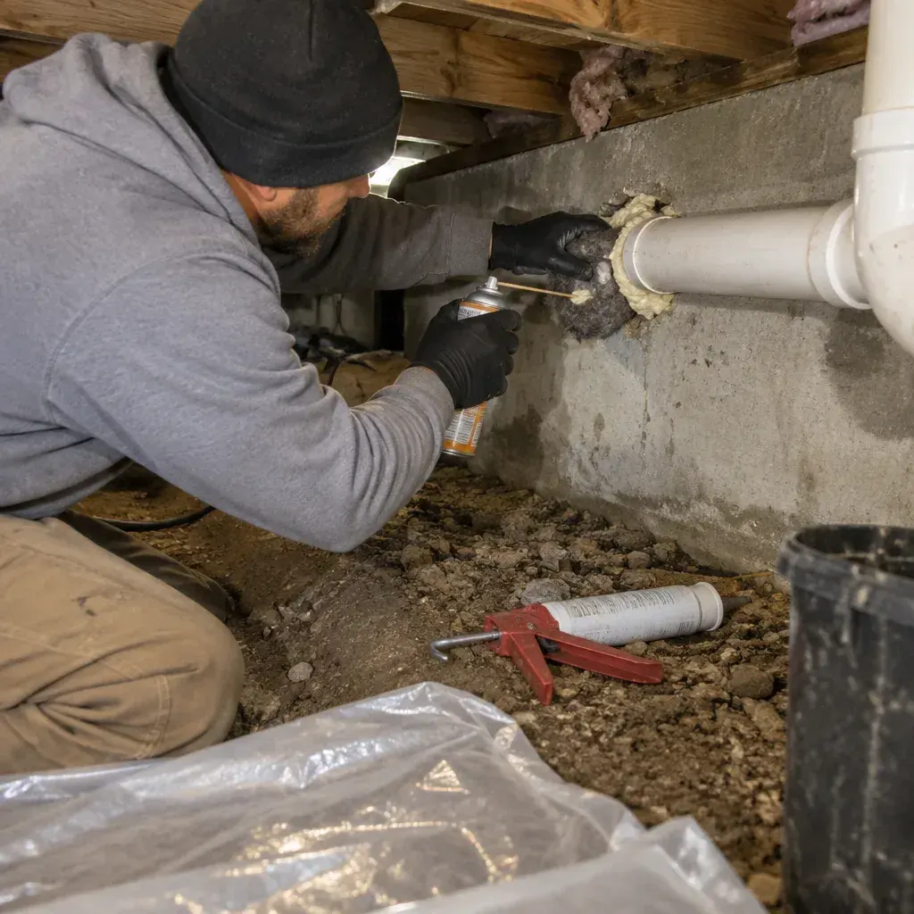 Steel Wool for rodent control in Kenosha, WI